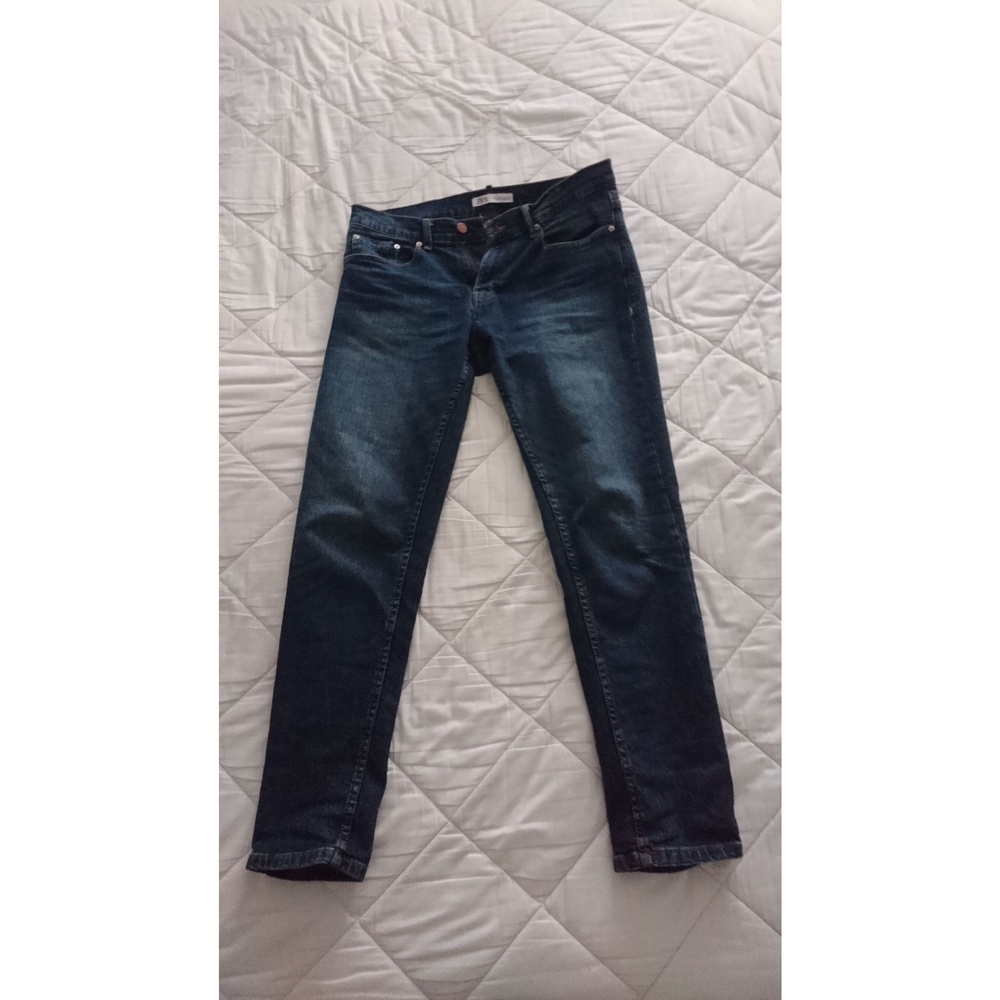 ZARA Jeans Women's Blue Dark Wash